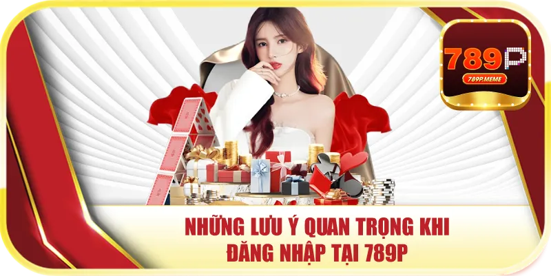 Những lưu ý quan trọng khi đăng nhập tại 789P